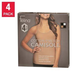 Women's Camisole, 4-pack,Felina , Tag Free